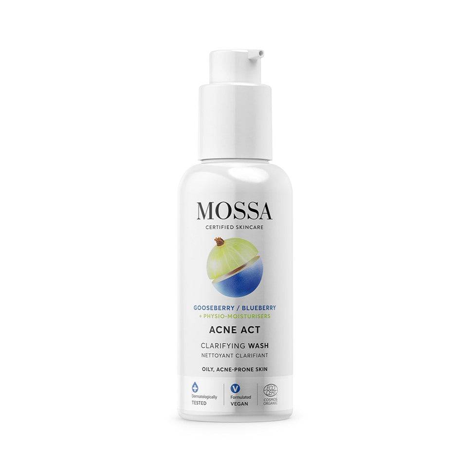 Mossa Acne Act Puhdistusgeeli 140 ml - integratoridirecthub.com