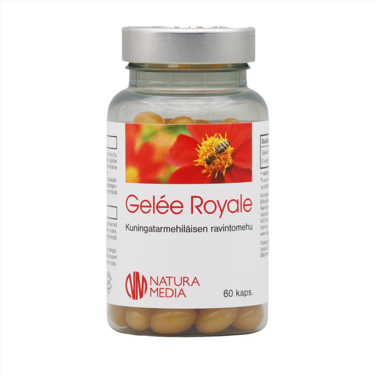 Natura Media Gelée Royale 500 mg 60 kaps. - integratoridirecthub.com
