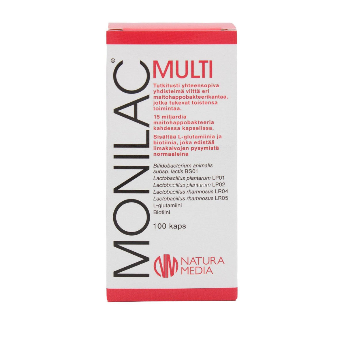 Monilac Multi - Maitohappobakteeri 100 kaps. - integratoridirecthub.com