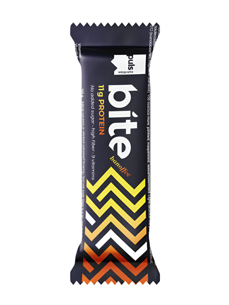 Puls Nutrition Bite Proteiinipatukka Banoffee 35 g - Päiväys 11/2026