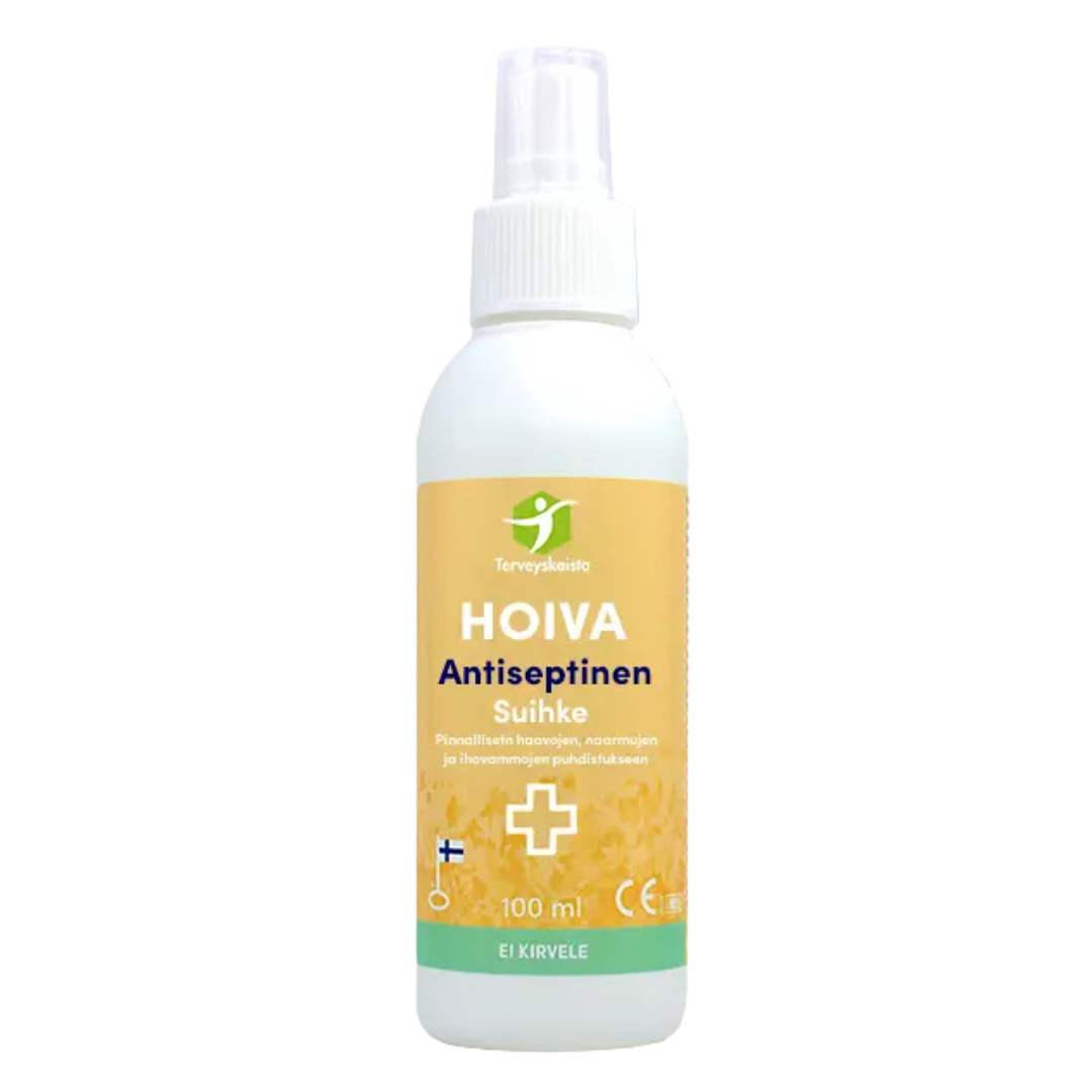 Terveyskaista, hoiva, antiseptinen suihke, 100 ml