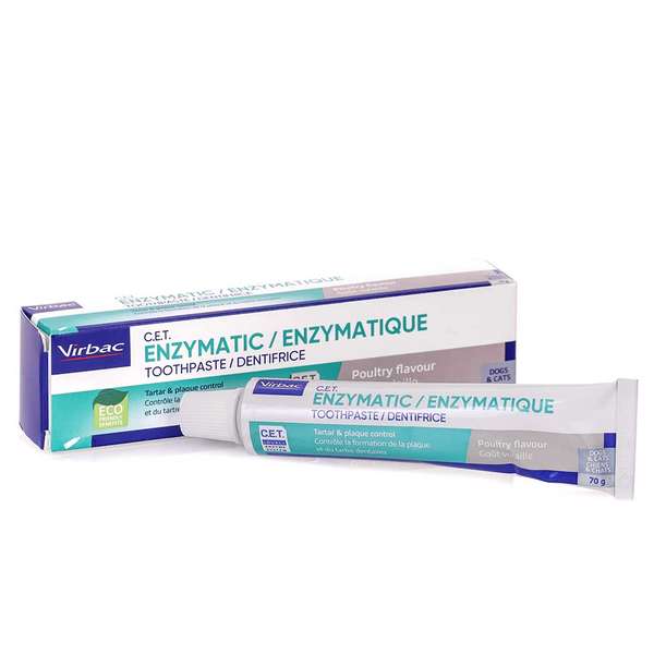 Virbac C.E.T. Hammastahna koirille ja kissoille 70 g - integratoridirecthub.com