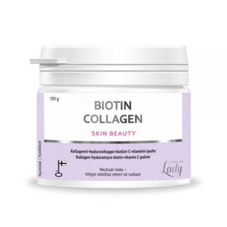 Biotin Collagen jauhe 100 g - integratoridirecthub.com