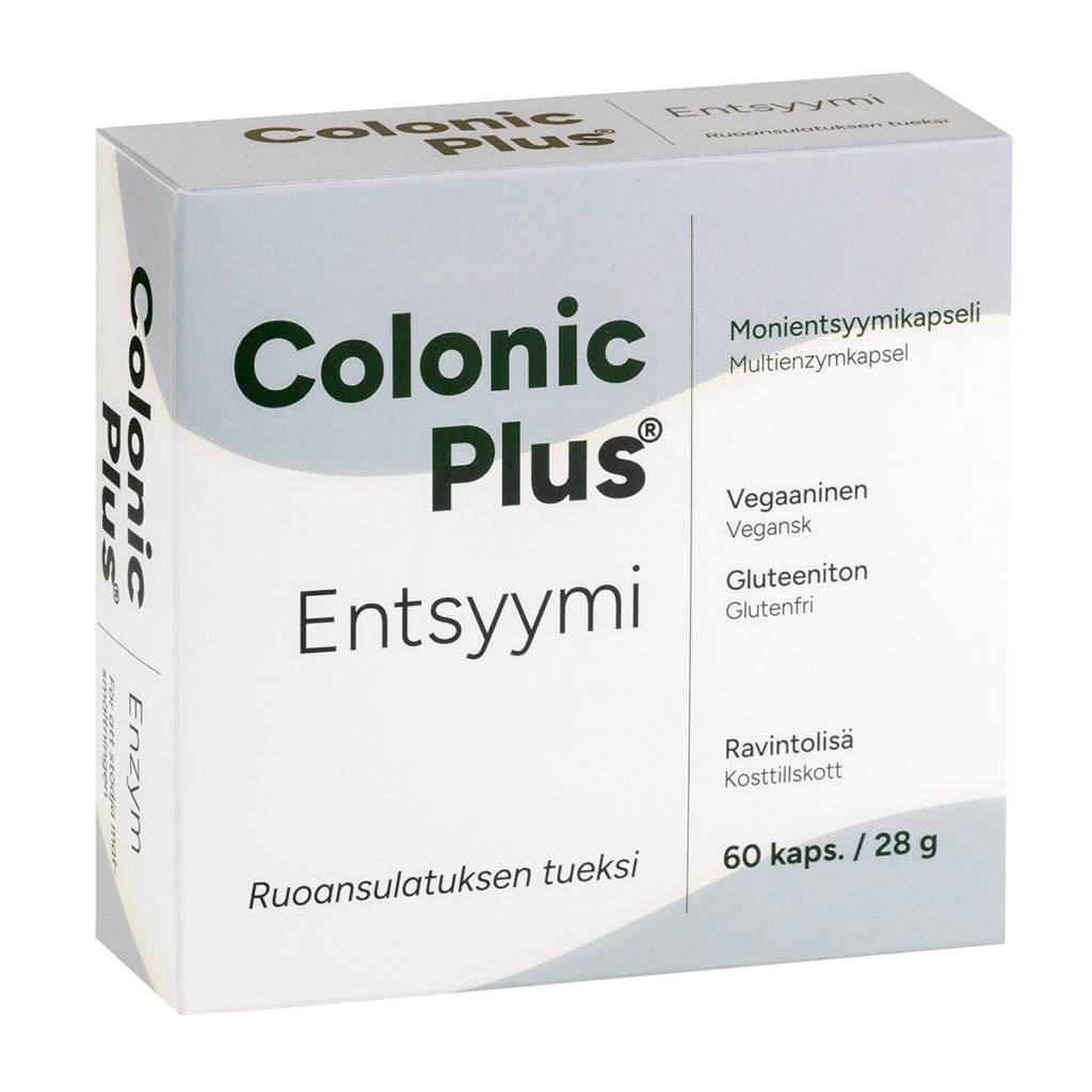 Colonic Plus Entsyymi Ruoansulattaja 60 tabl. - Päiväys 02/2025 - integratoridirecthub.com