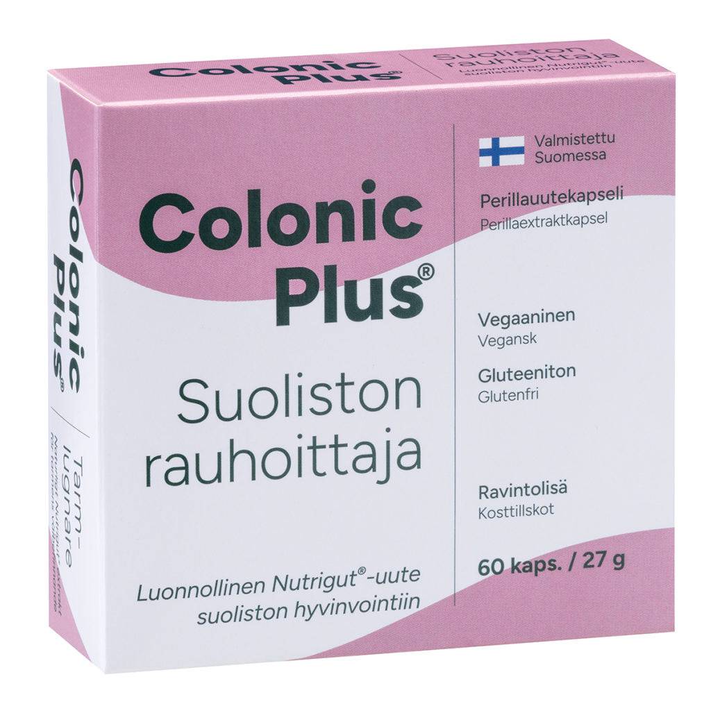 Colonic Plus Suoliston Rauhoittaja Perillauutekapseli 60 kaps. - integratoridirecthub.com