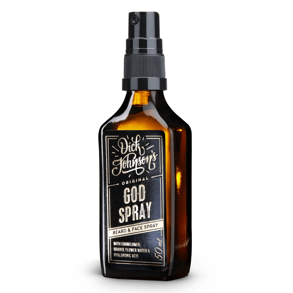 Dick Johnsson God Spray - Suihke kasvoille ja parralle 50 ml - integratoridirecthub.com