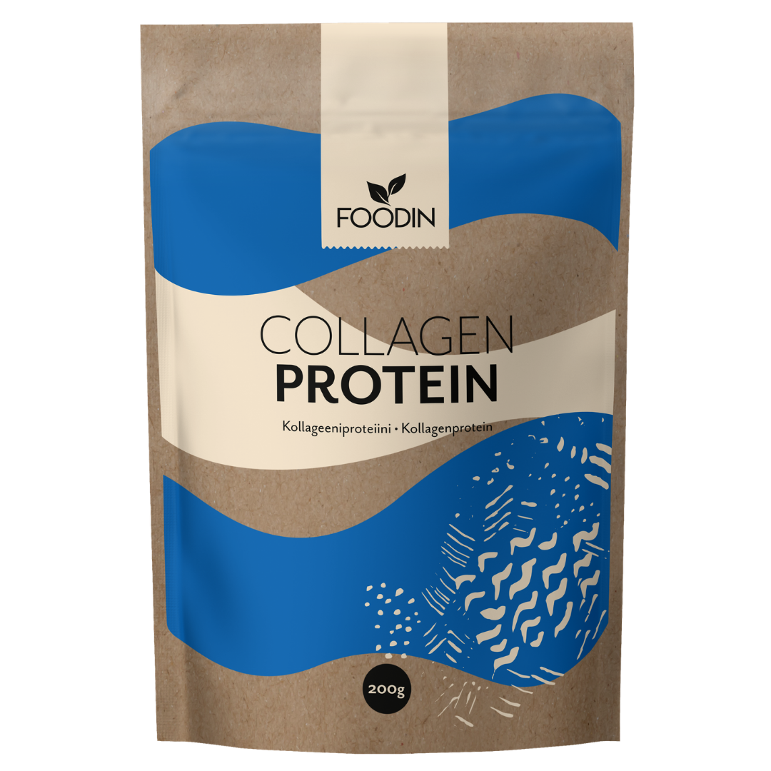 Foodin Collagen Protein - Kollageeniproteiini 200 g- integratoridirecthub.com