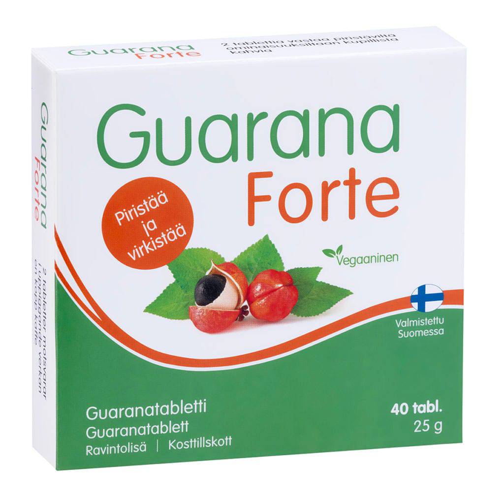 Guarana Forte - Guaranatabletti 40 tabl. - integratoridirecthub.com