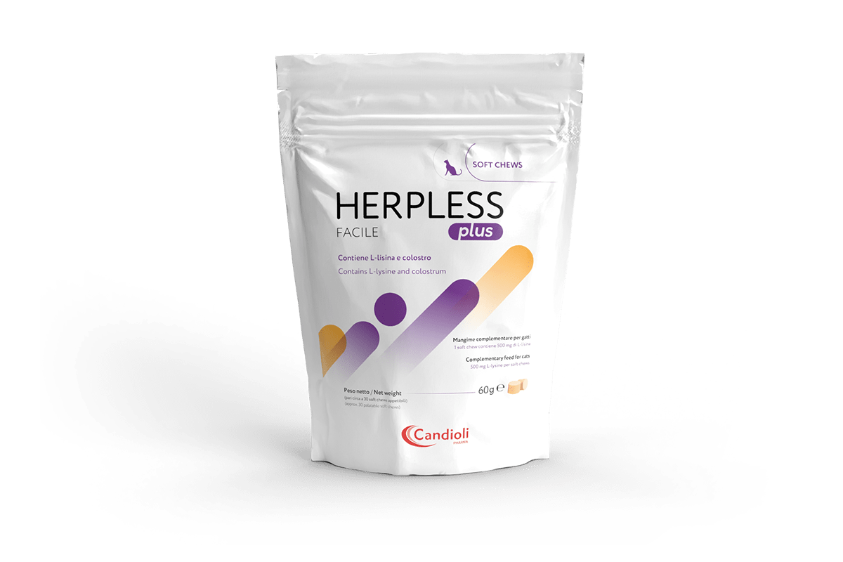Herpless Facile Plus - Täydennysrehu kissoille 30 makupalaa 60 g - poistuu - integratoridirecthub.com