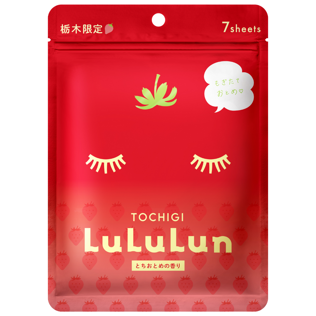 LuLuLun Premium Sheet Mask Tochigi Strawberry - Kangasnaamio 7 kpl - integratoridirecthub.com