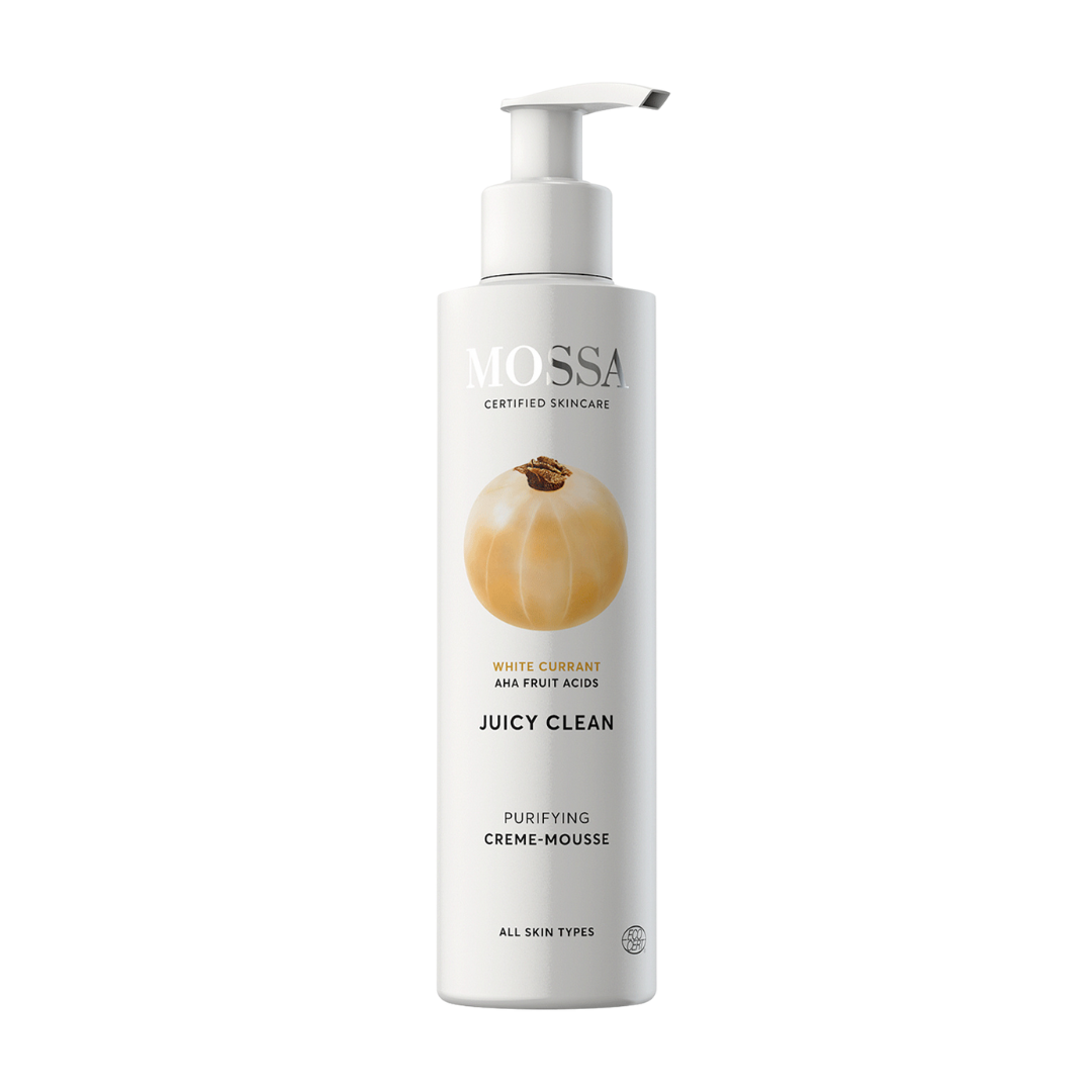 Mossa Juicy Clean Puhdistusvaahto - Valkoherukka 190 ml - integratoridirecthub.com