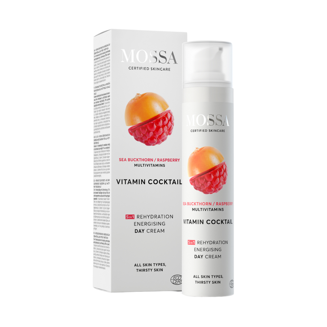 Mossa Intense Rehydration Energising Päivävoide - Tyrni-vadelma 50 ml - integratoridirecthub.com