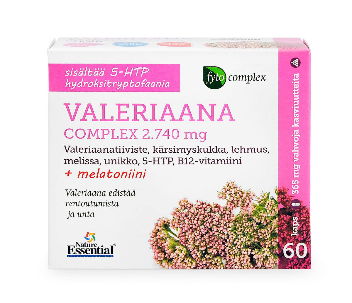 Natura Media Valeriaana Complex 2740 mg 60 kaps. - integratoridirecthub.com