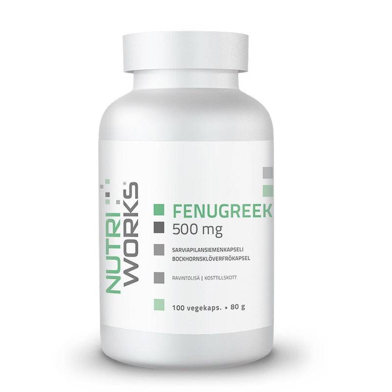 Nutri Works Fenugreek 500 mg - sarviapilansiemen 100 kaps. - integratoridirecthub.com