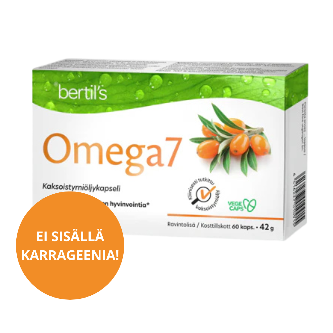 Bertil's Omega7 Kaksoistyrniöljy 60 kaps. - integratoridirecthub.com