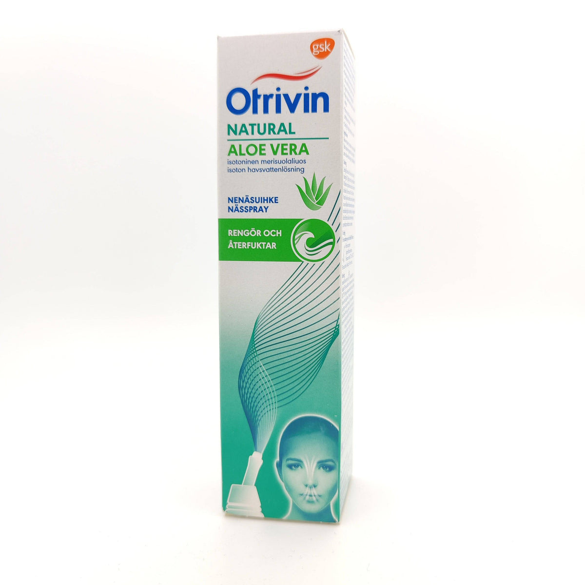 Otrivin Natural Aloe Vera Nenäsuihke 50 ml - integratoridirecthub.com
