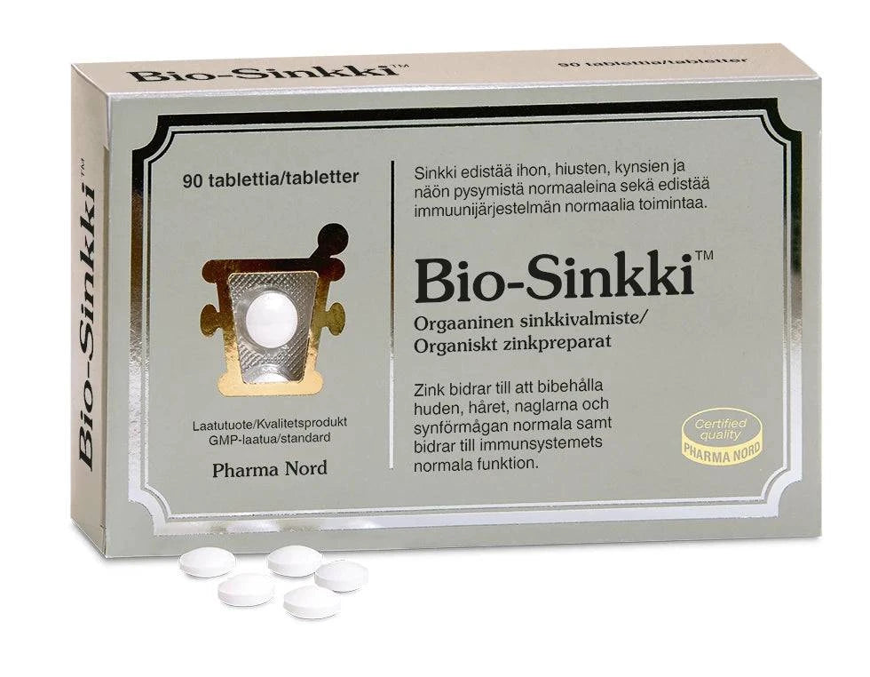 Pharma Nord Bio-Sinkki - Sinkkiglukonaattia 15 mg 90 tabl - integratoridirecthub.com