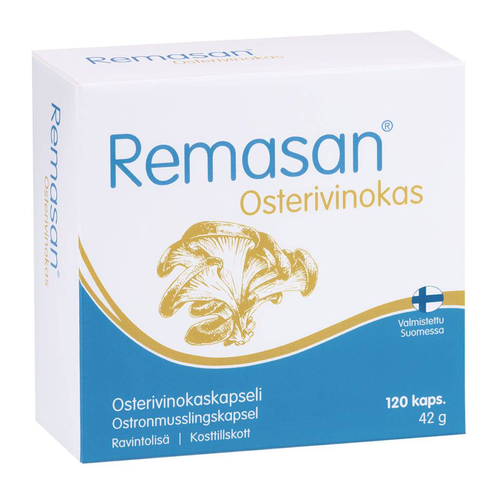 Remasan - Osterivinokaskapseli 120 kaps. - integratoridirecthub.com