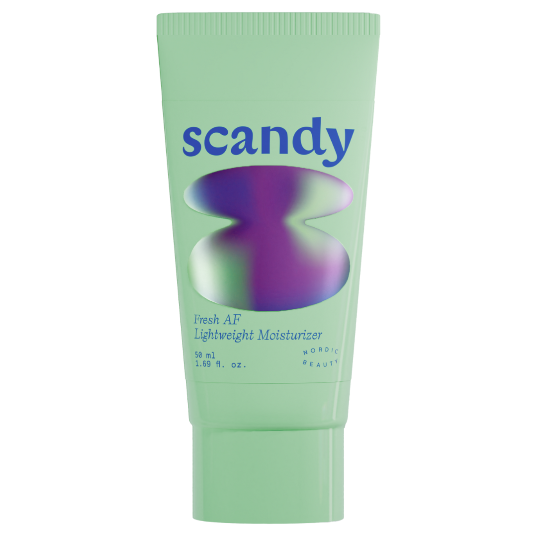 Scandy Fresh AF Lightweight Moisturizer, kevyt kasvovoide, 50 ml, kosteuttava, rauhoittava, kotimainen, integratoridirecthub.com