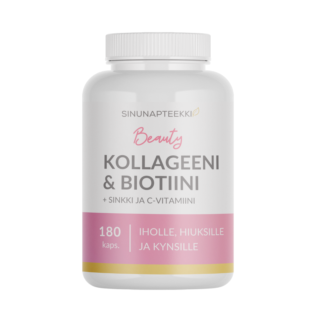 Sinunapteekin Beauty Kollageeni & Biotiini 180 kaps. - integratoridirecthub.com