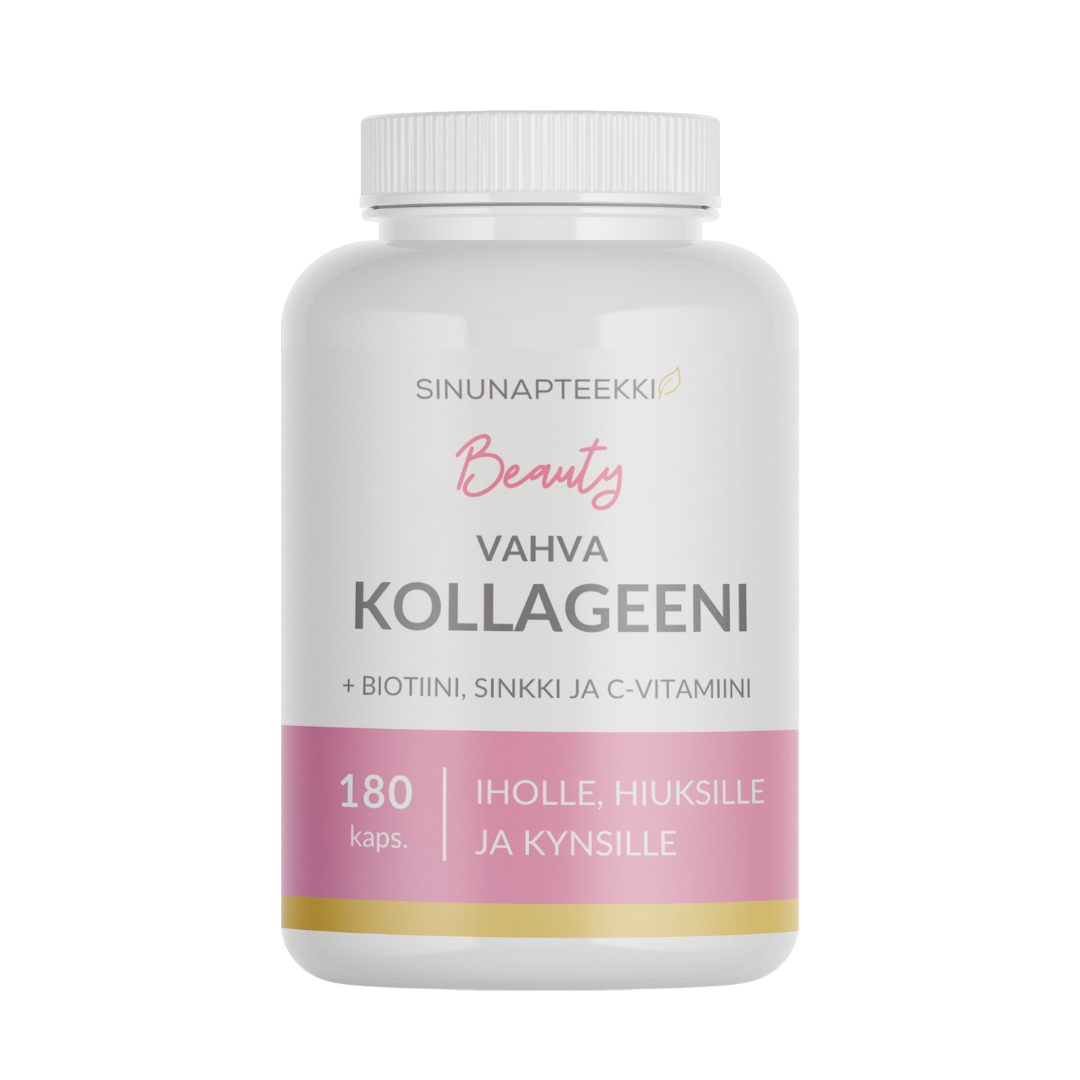 Sinunapteekin Beauty Vahva Kollageeni 180 kaps. - integratoridirecthub.com