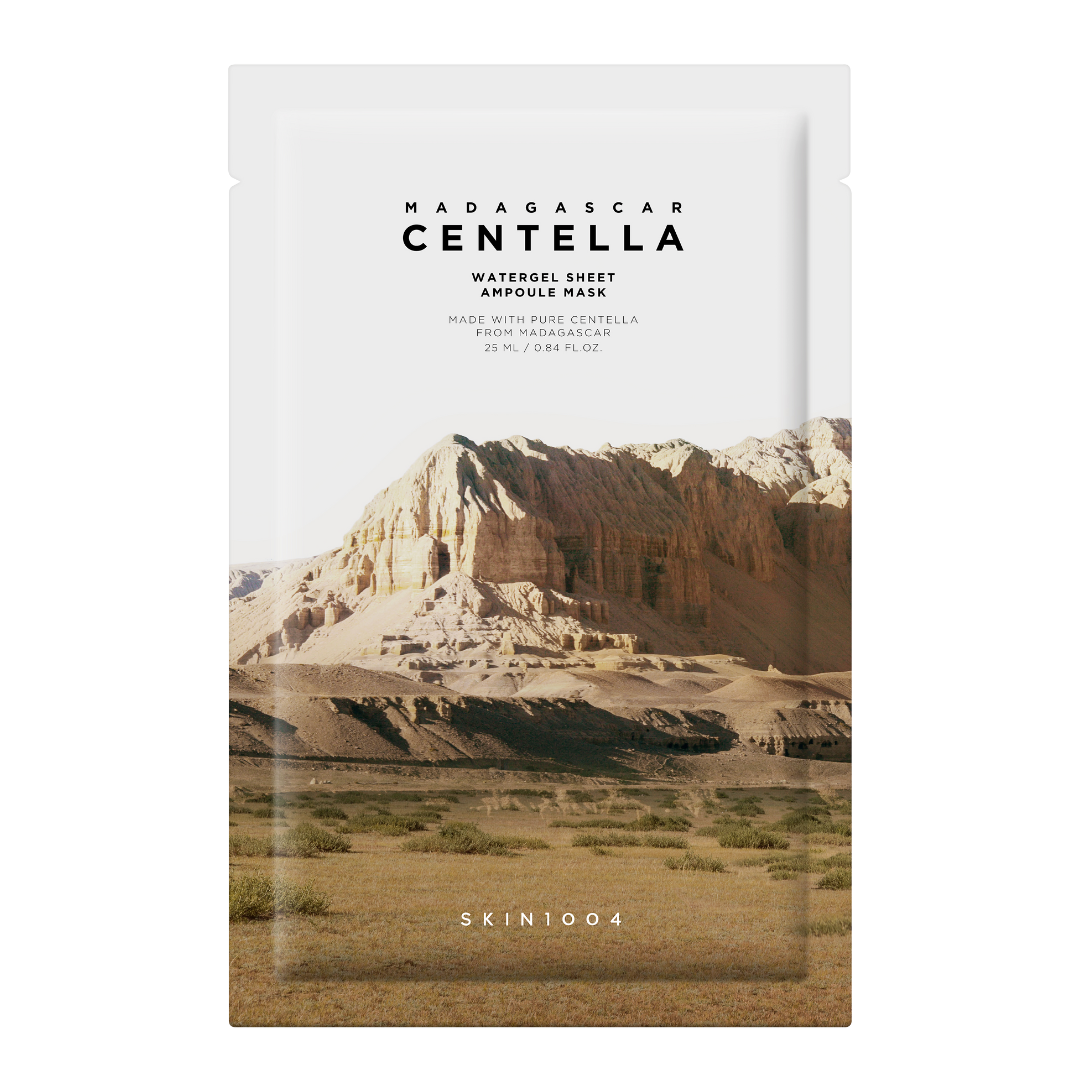 SKIN1004 Centella Watergel Sheet Ampoule Mask - Kasvonaamio 1 kpl - integratoridirecthub.com