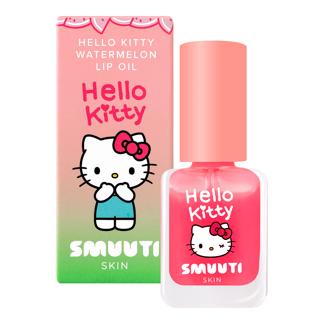 Smuuti Skin Hello Kitty Watermelon Lip Oil - Huuliöljy 7 ml - integratoridirecthub.com