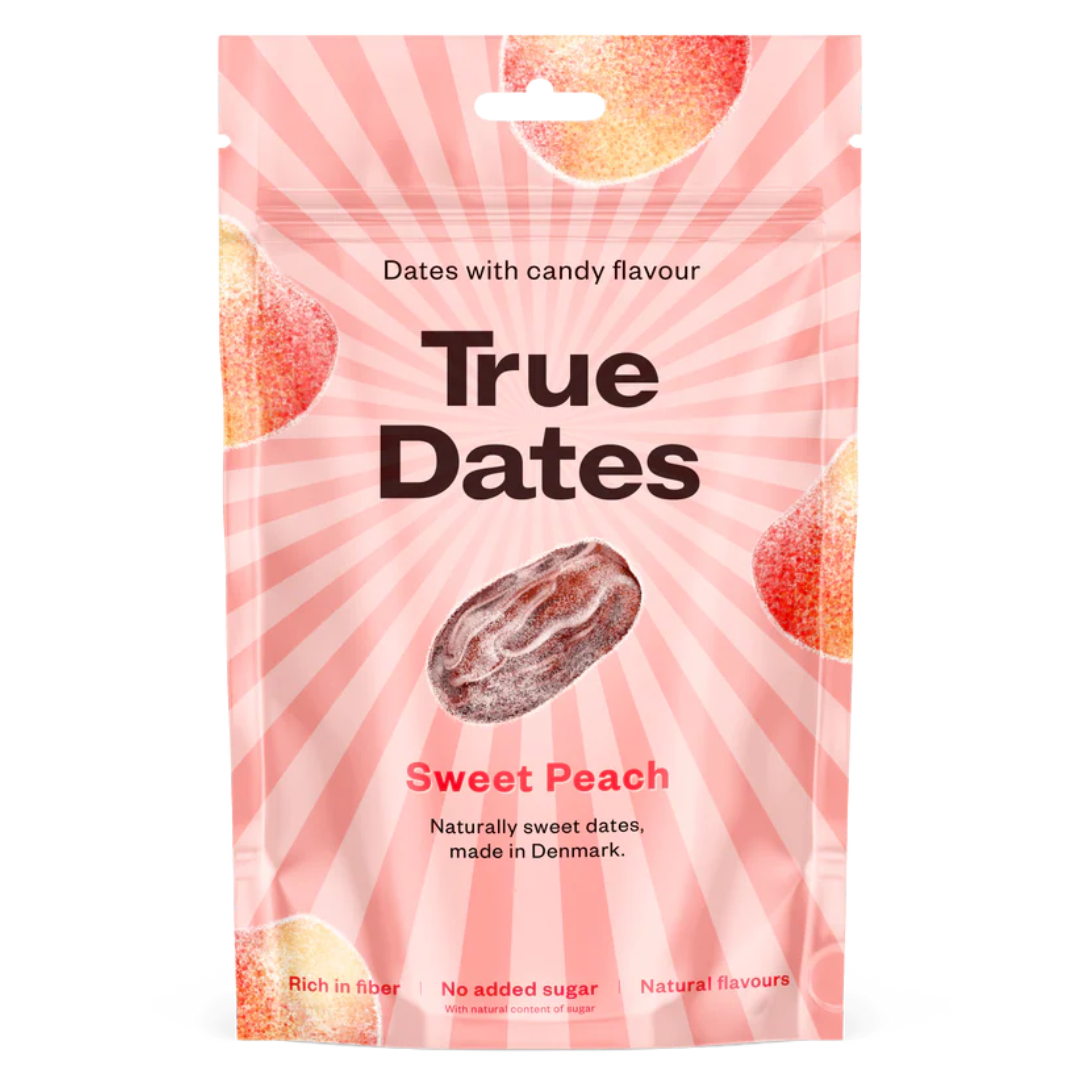True Dates Sweet Peach - Taatelimakeinen Makea Persikka 100 g - integratoridirecthub.com
