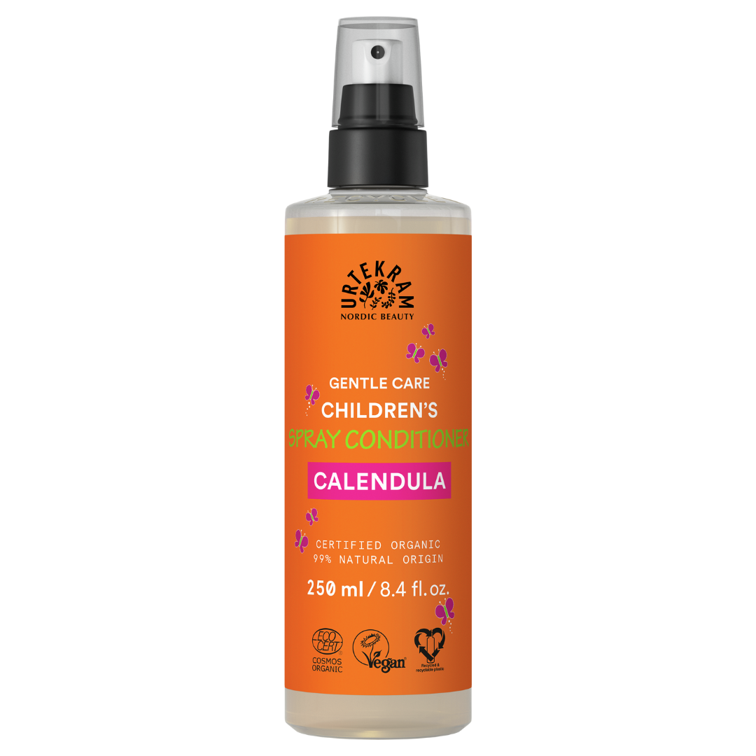 Urtekram Childrens Spray Conditioner Calendula 250 ml - Lasten hiustenhoitosuihke - integratoridirecthub.com