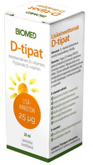 Biomed D-tipat 25 µg 20 ml - integratoridirecthub.com