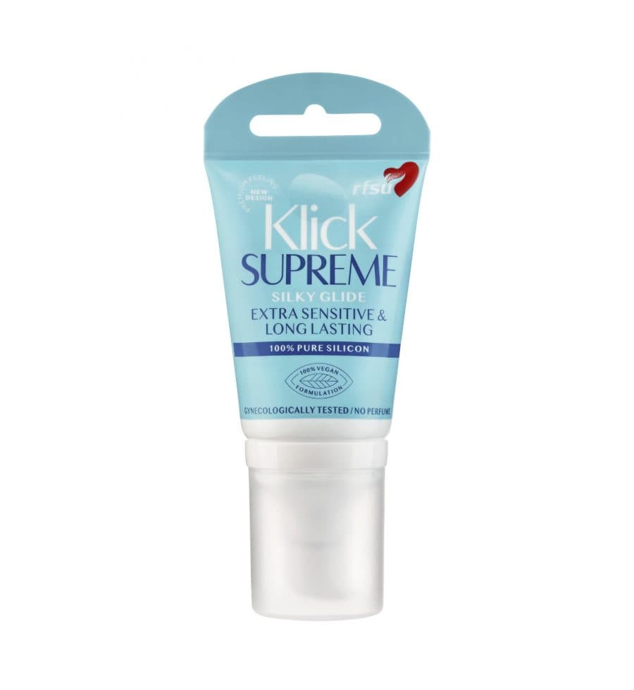 RFSU Klick Supreme Glide 40 ml - silikonipohjainen liukuvoide - integratoridirecthub.com