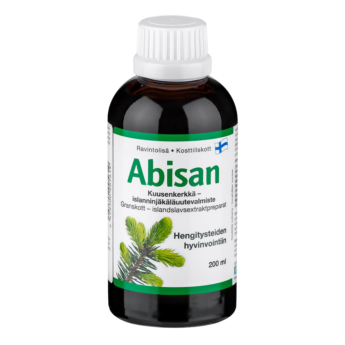 Abisan Kuusenkerkkä - Islanninjäkäläuutevalmiste 200 ml - integratoridirecthub.com