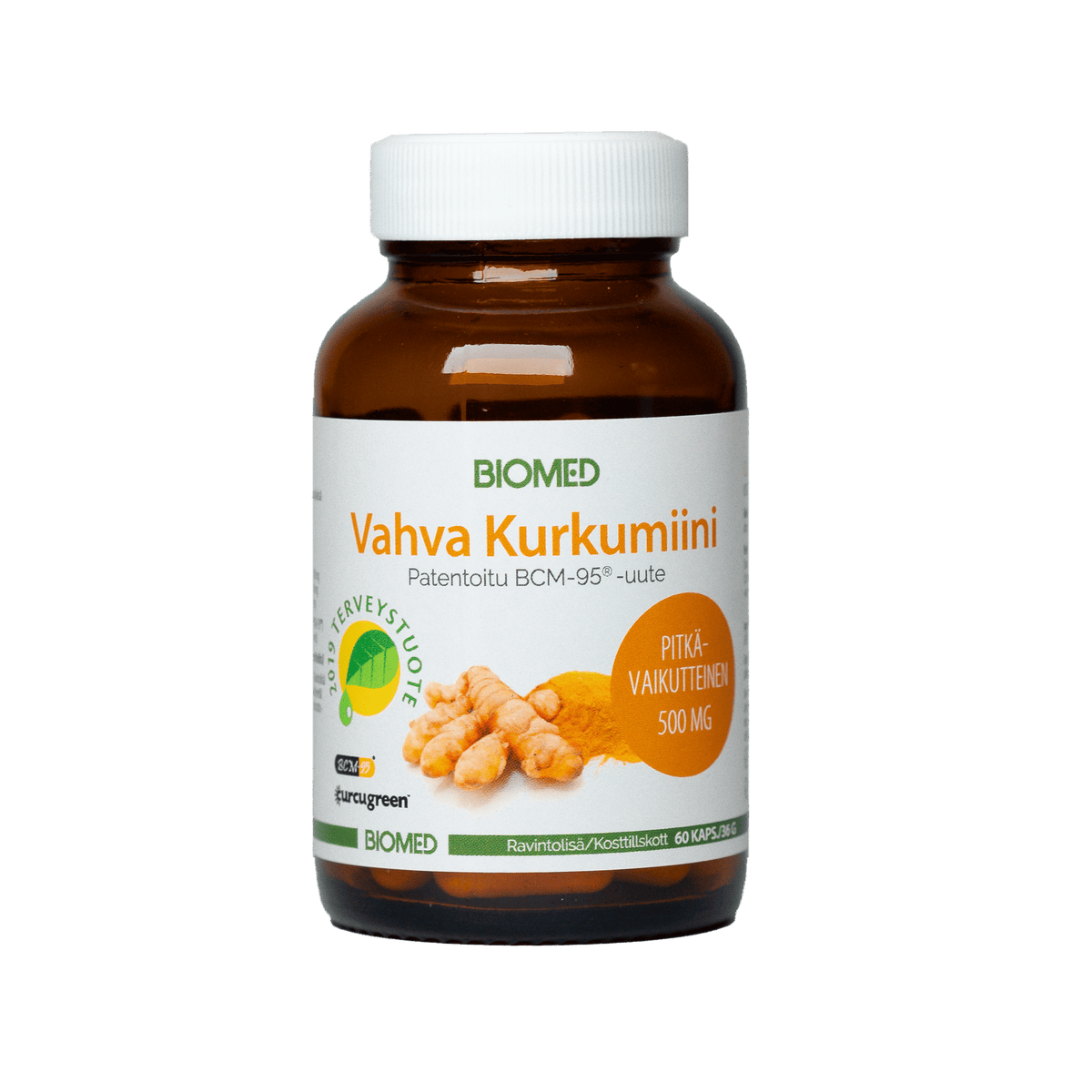 Biomed Vahva kurkumiini 60 kaps. - integratoridirecthub.com