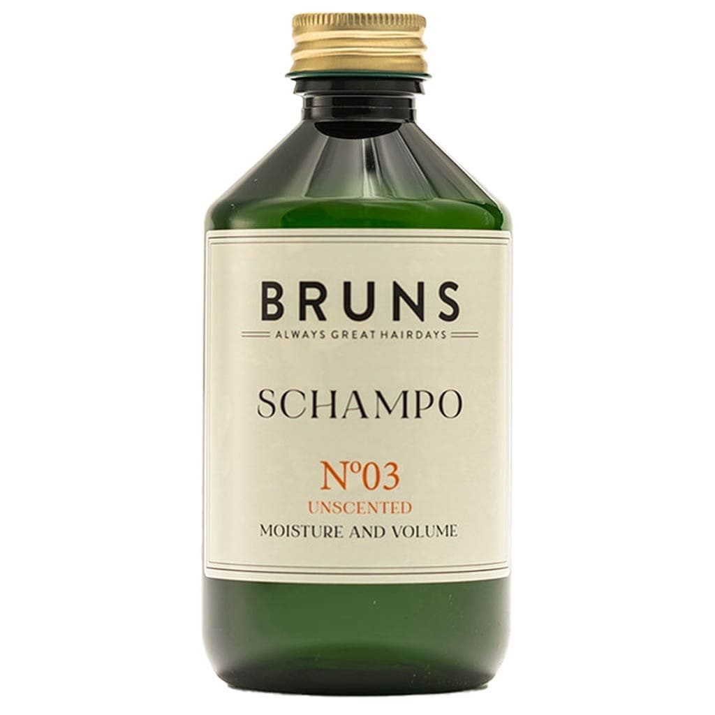 Bruns Products Nr03 Unscented - Hajusteeton Shampoo 300 ml - integratoridirecthub.com