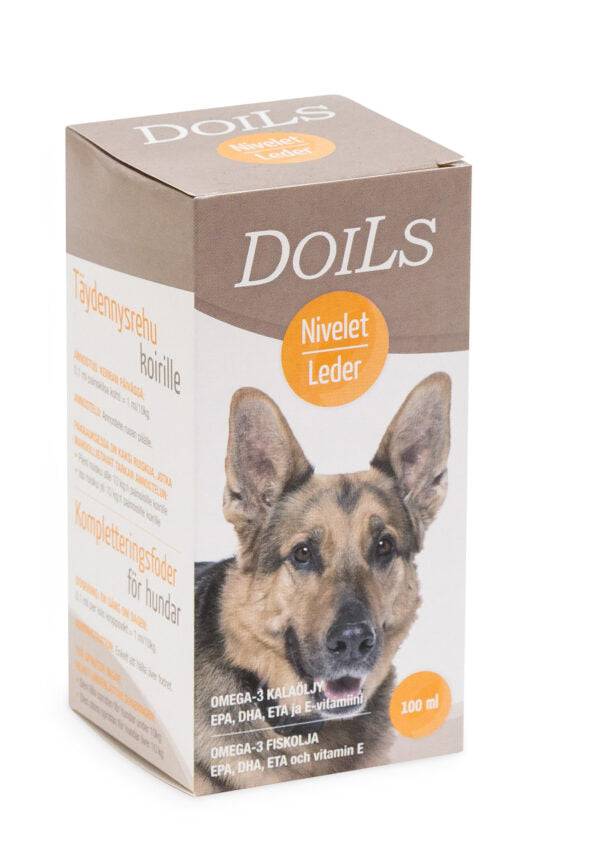 Doils Nivelet - Omega-3 Kalaöljy Koirille 100 ml - integratoridirecthub.com