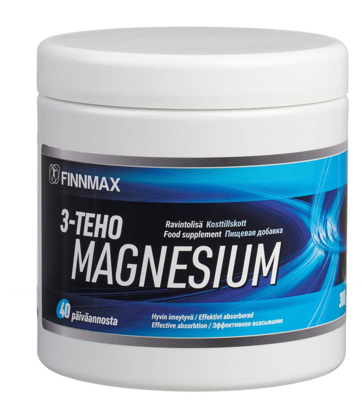 Finnmax 3-TehoMagnesium 300 g - integratoridirecthub.com
