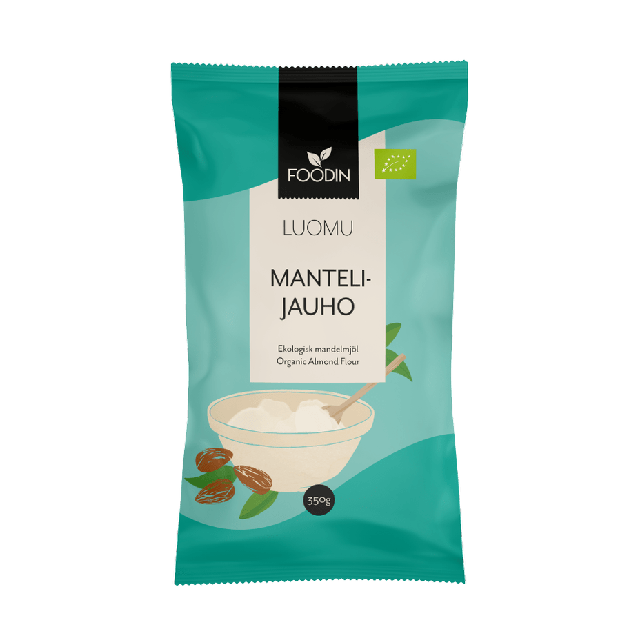 Foodin Luomu Mantelijauho 350 g - integratoridirecthub.com