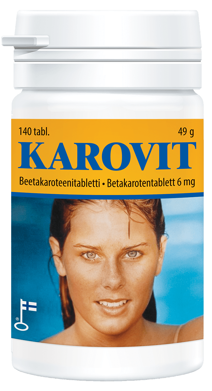 Karovit - Beetakaroteenitabletti 140 tabl. - integratoridirecthub.com