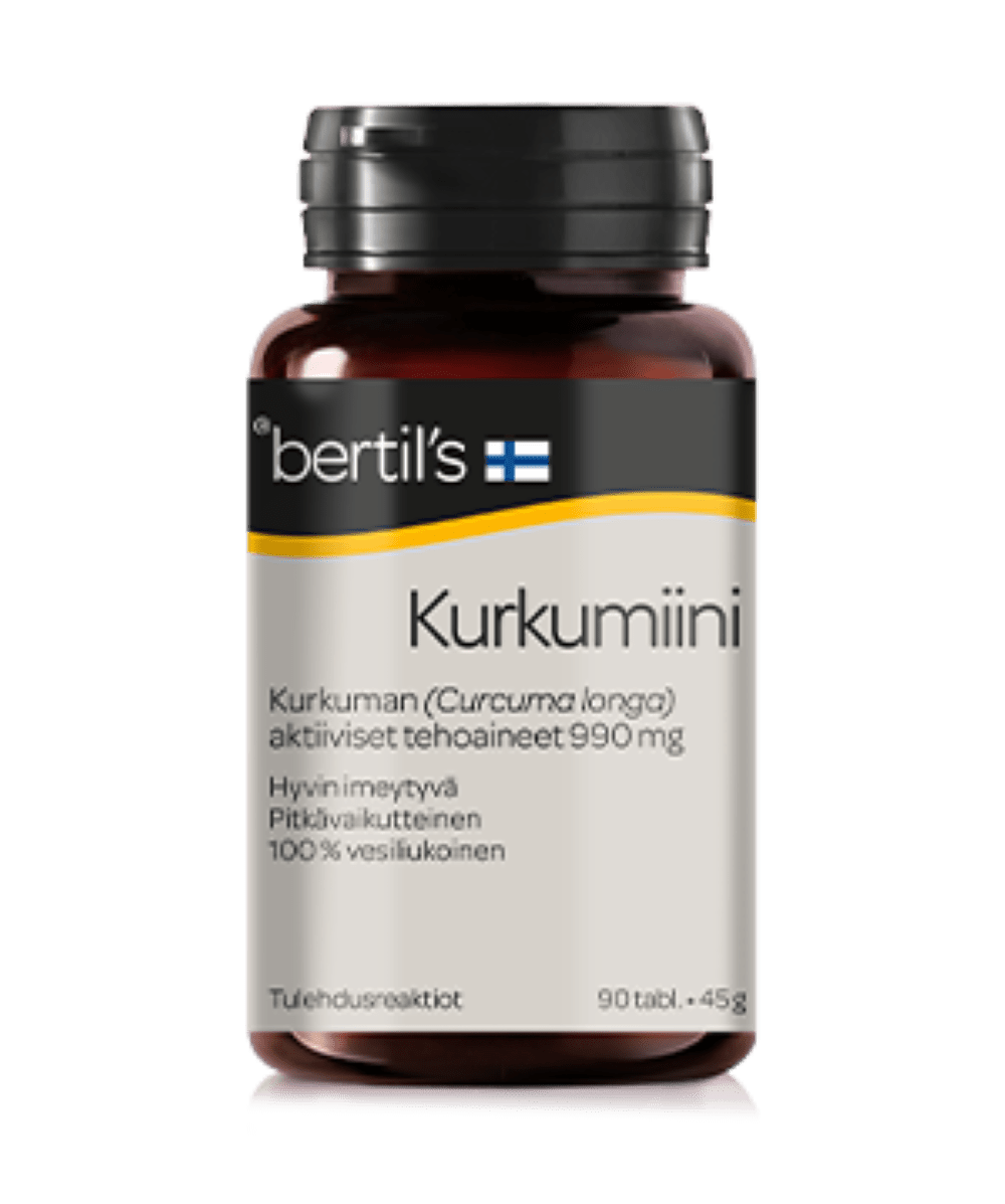 Bertil's Kurkumiini 990 mg 90 tabl. - integratoridirecthub.com