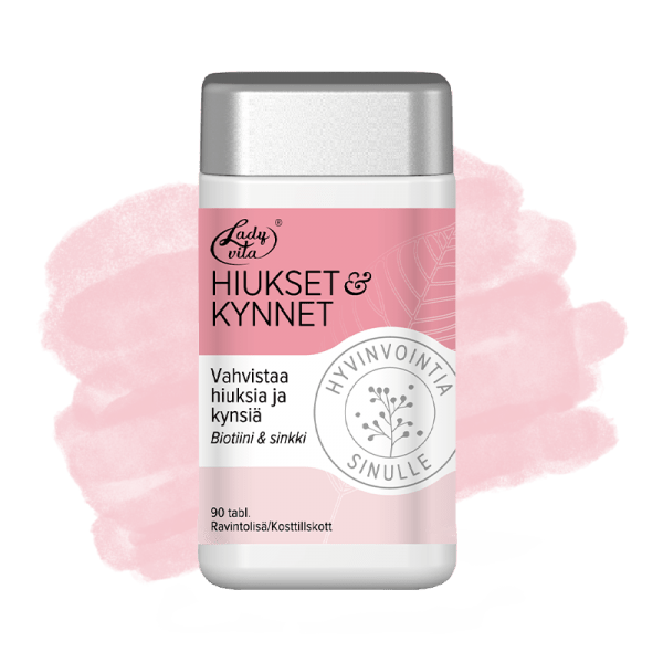 Ladyvita Hiukset & Kynnet 90 tabl. - integratoridirecthub.com
