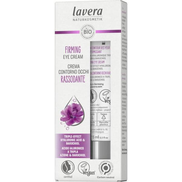 Lavera Firming Eye Cream - Kiinteyttävä silmänympärysvoide 15 ml - integratoridirecthub.com