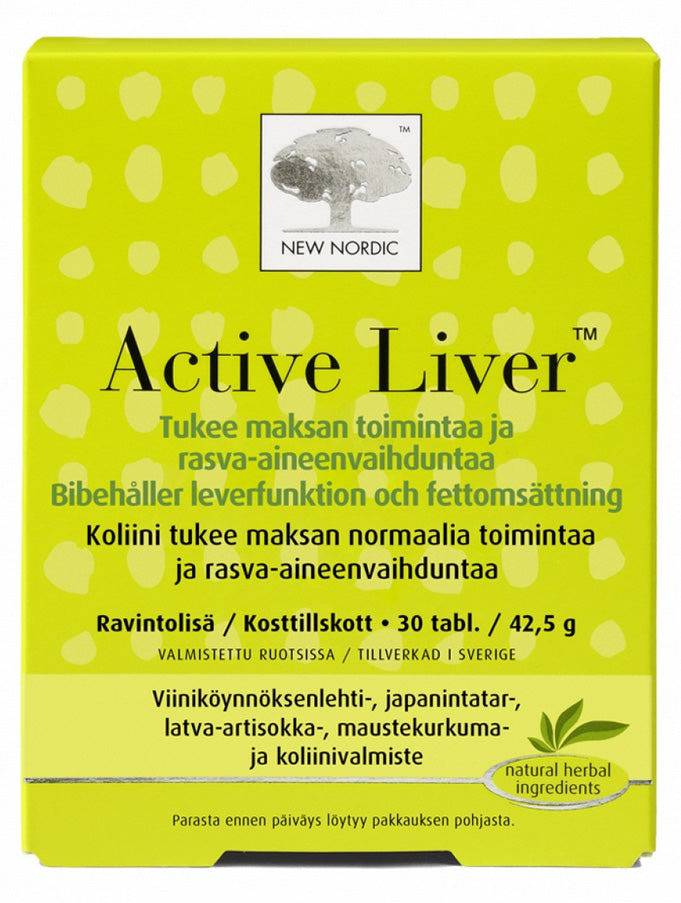 New Nordic Active Liver 30 tabl. - integratoridirecthub.com