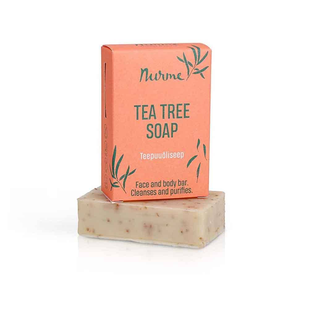 Nurme Tea Tree Soap - Teepuusaippua 100 g - integratoridirecthub.com