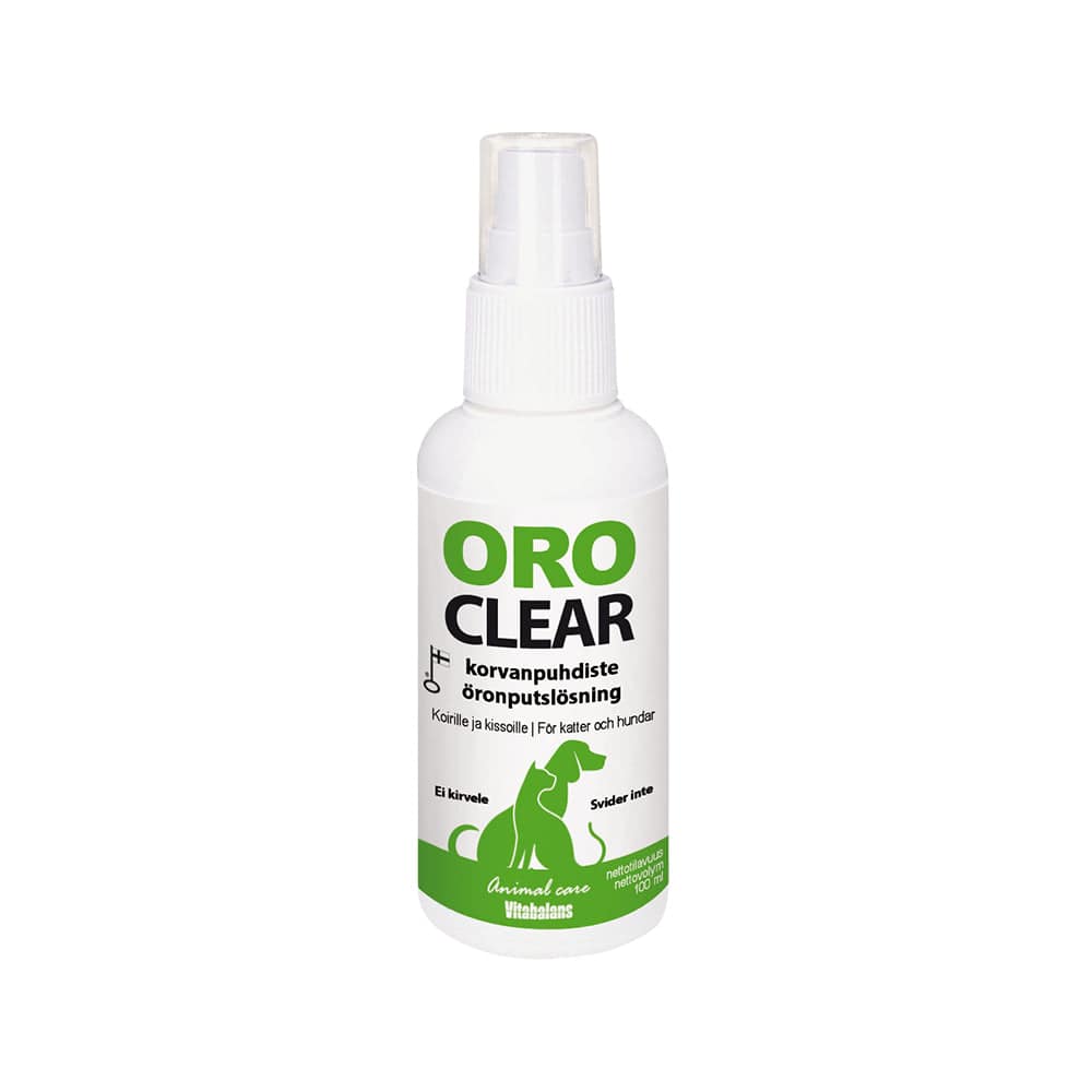 Oro Clear Korvanpuhdiste - Koirille ja kissoille - integratoridirecthub.com