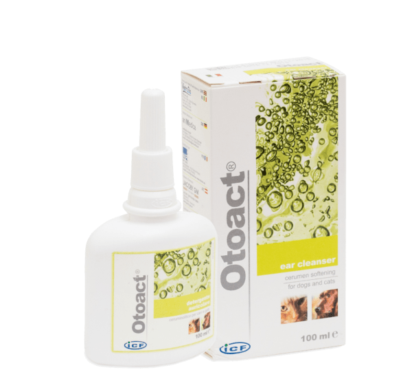 Otoact - Korvanpuhdistusliuos koirille ja kissoille 100 ml - integratoridirecthub.com