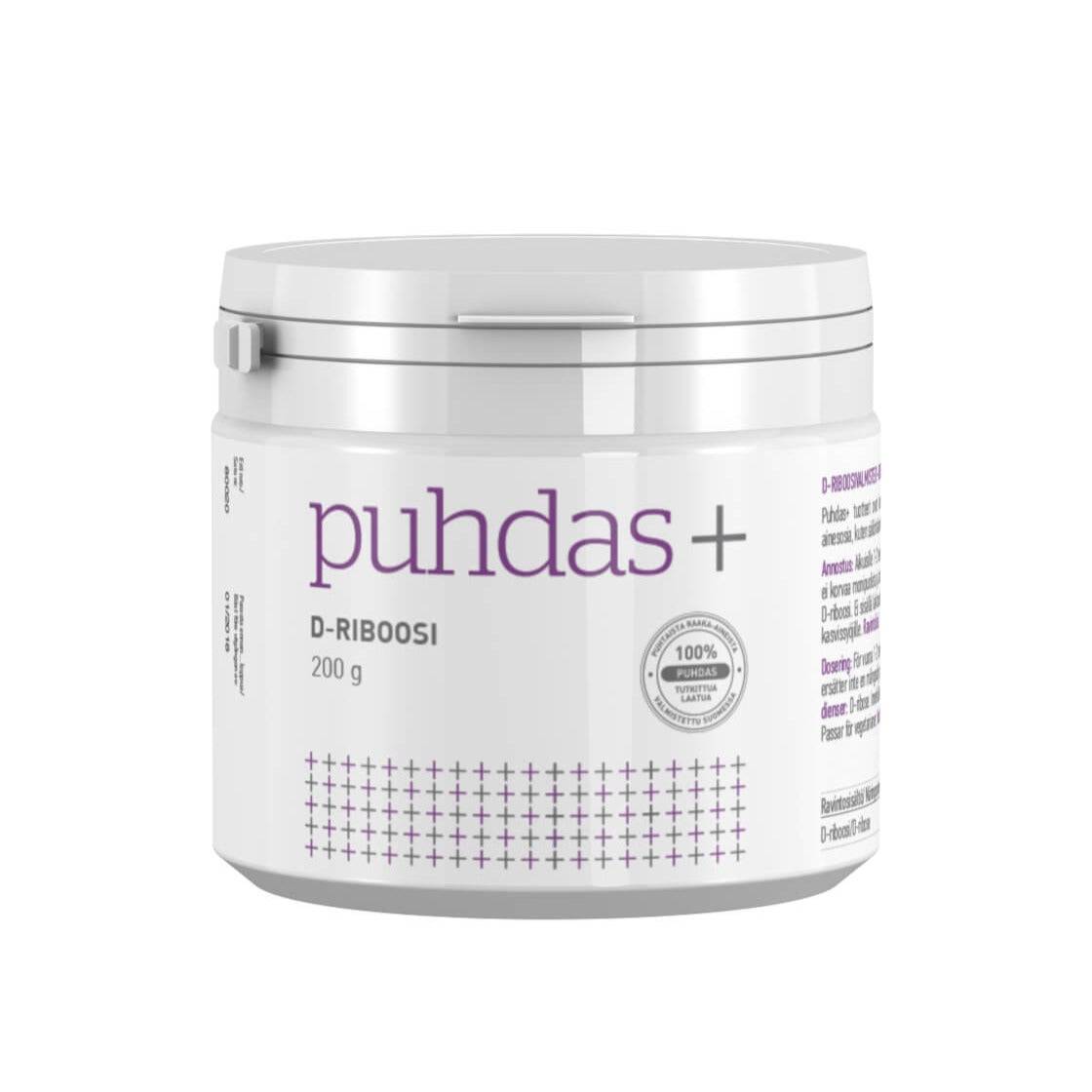 Puhdas+ D-riboosi 200 g - integratoridirecthub.com