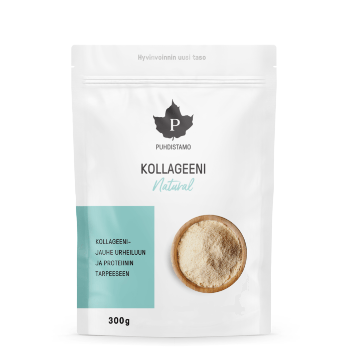 Puhdistamo Kollageeni Natural 300 g - integratoridirecthub.com