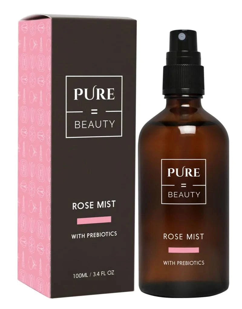 Pure=Beauty Rose Mist With Prebiotics - Ruusuvesi 100 ml - integratoridirecthub.com