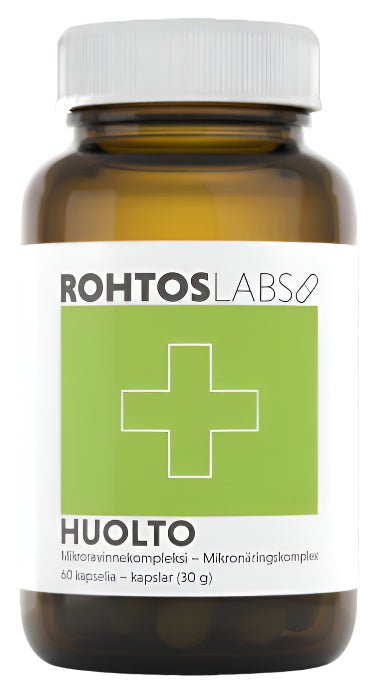 Rohtos Labs Huolto - Mikroravinnekompleksi 60 kaps. - integratoridirecthub.com