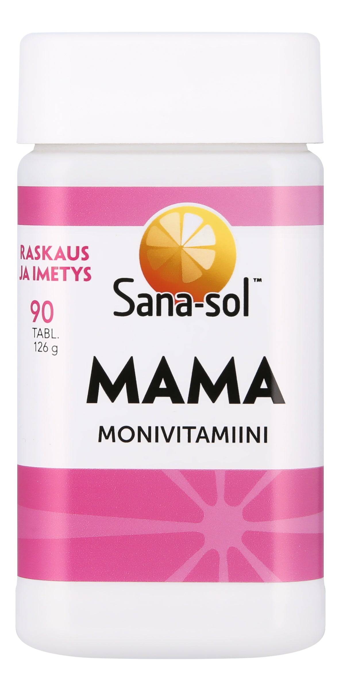 Sana-sol Mama Monivitamiini 90 tabl. - päiväys 9/2023 - integratoridirecthub.com